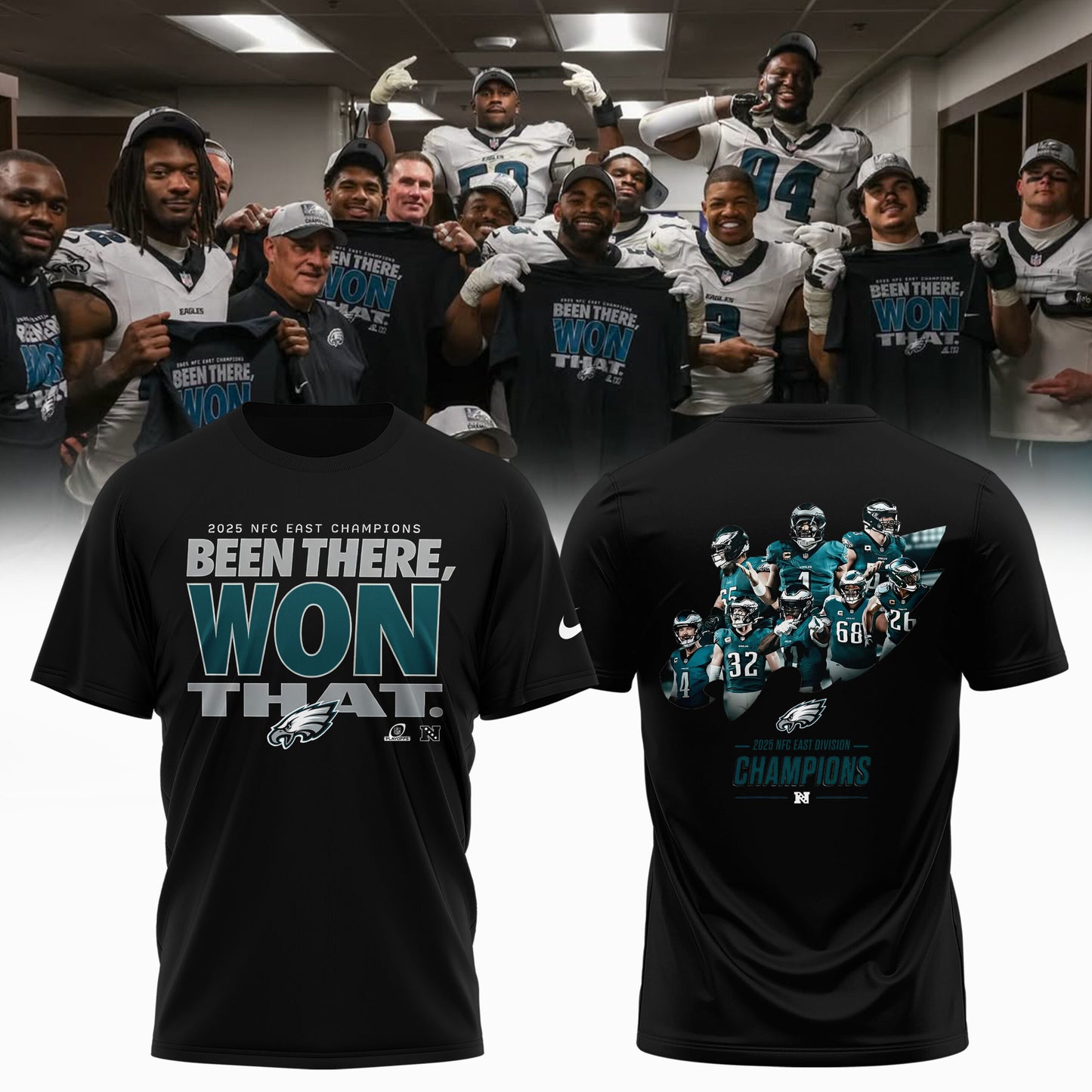 Philadelphia Eagles – NFC East Champions 2025 Collection