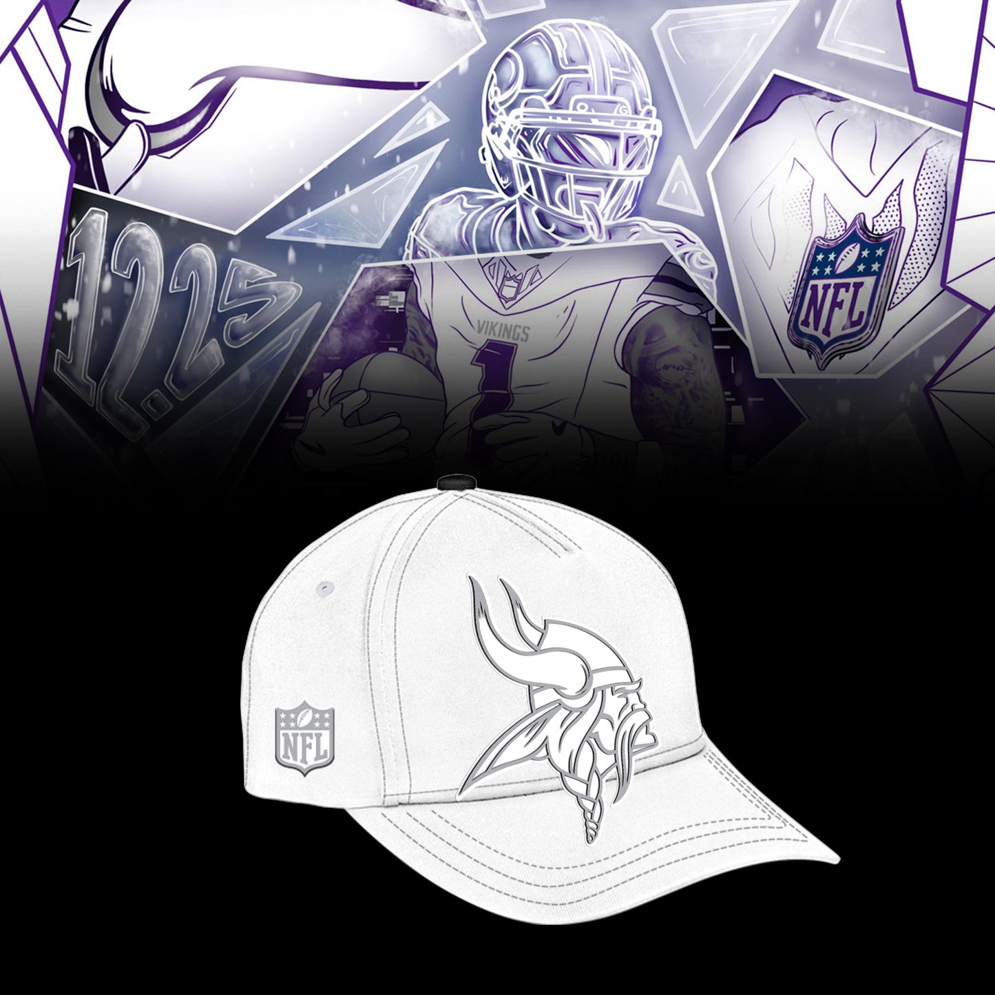 Minnesota Vikings 2026 White Out Limited Edition Shirt