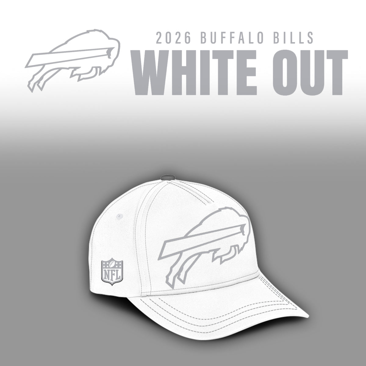 Buffalo Bills 2026 White Out Limited Edition Shirt