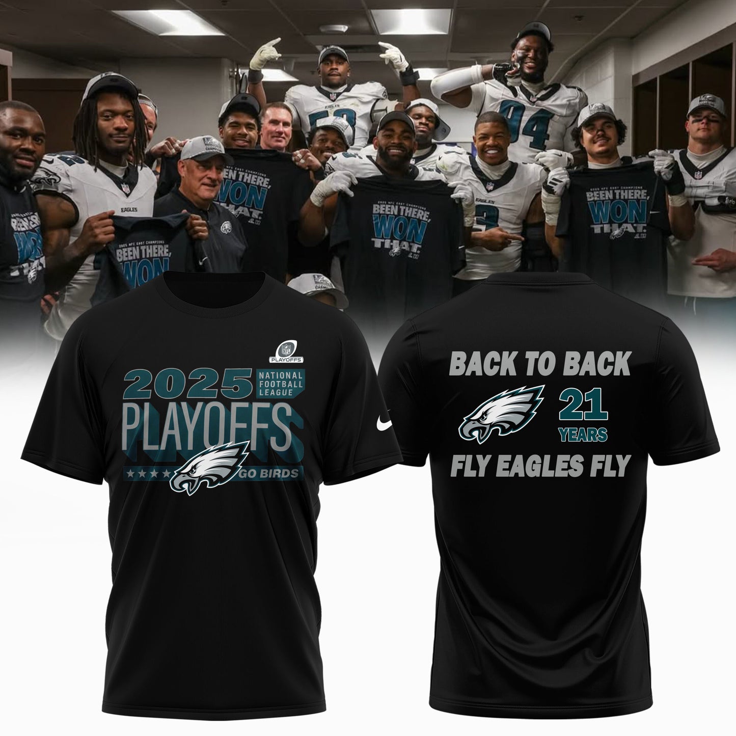 Philadelphia Eagles – NFC East Champions 2025 Collection