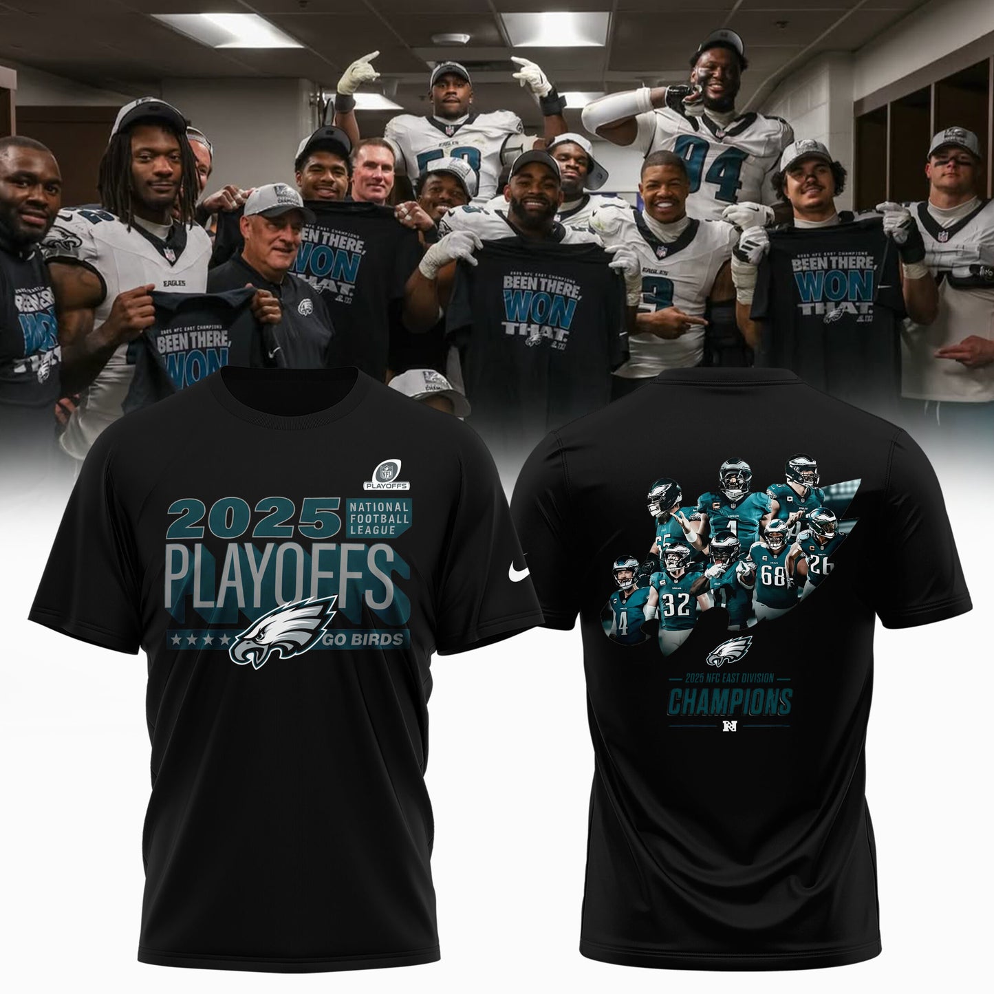 Philadelphia Eagles – NFC East Champions 2025 Collection