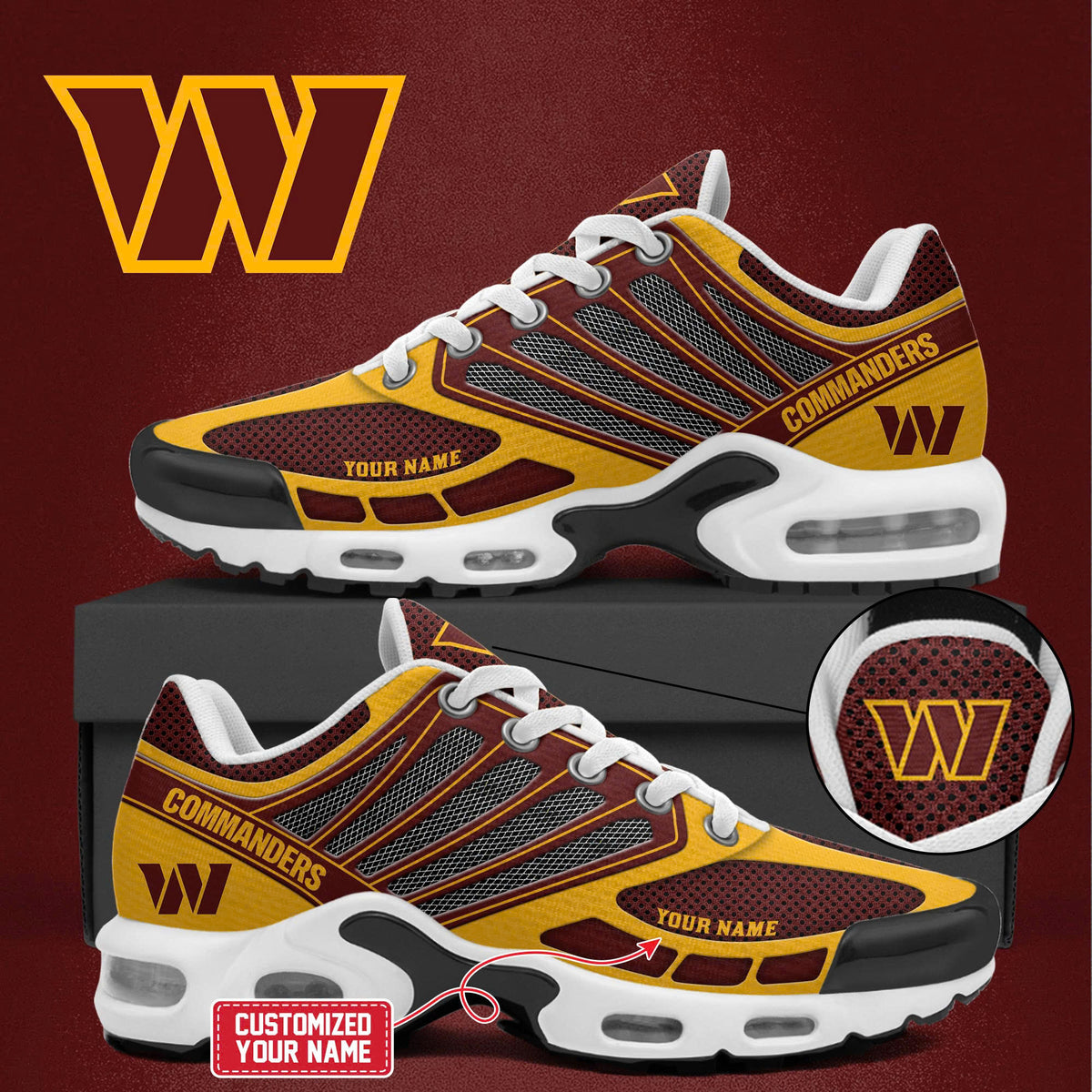 Washington Commanders New Shoes