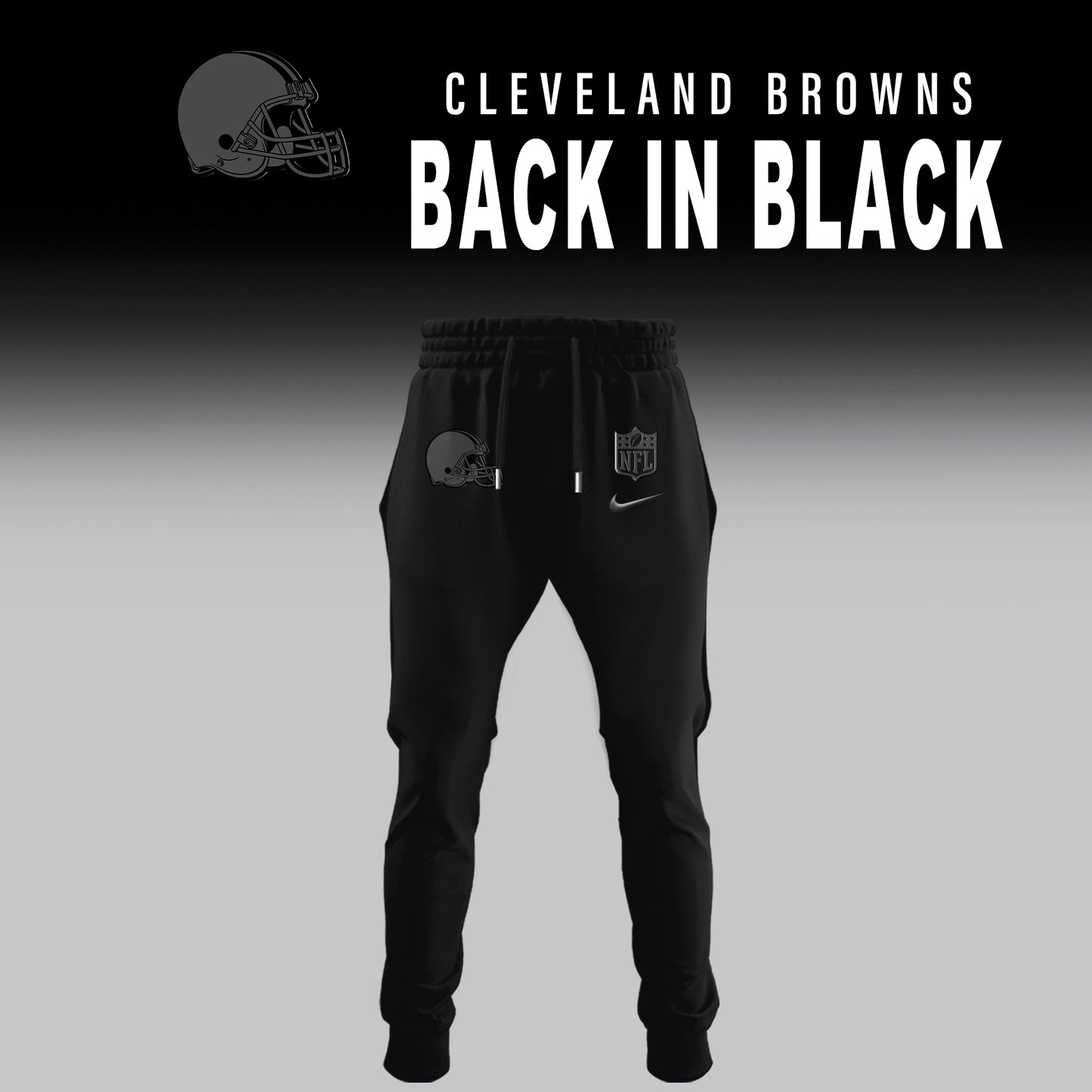 Cleveland Browns Back In Black Limited Edition Hoodie