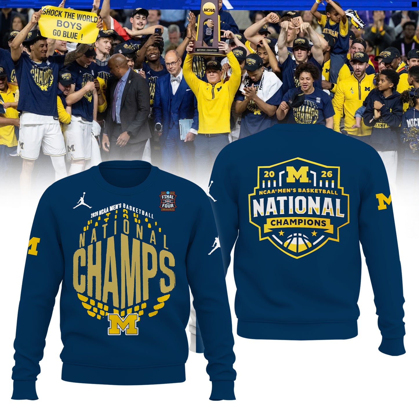 Limited Edition Michigan 2026 NCAA Men’s Basketball National Champions Shirt
