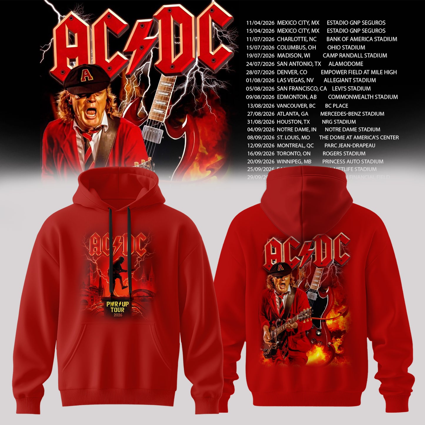AC/DC 2026 HOODIE COLLECTION IS HERE