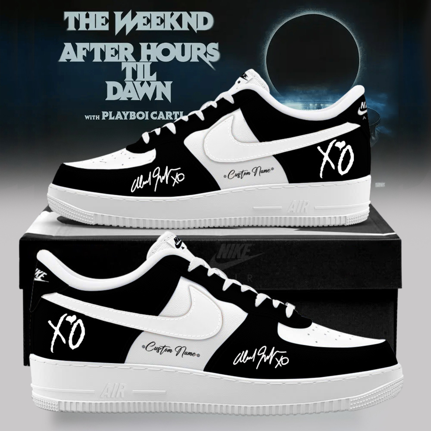 The Weeknd _ After Hours Till Dawn Tour Signature – Shoes