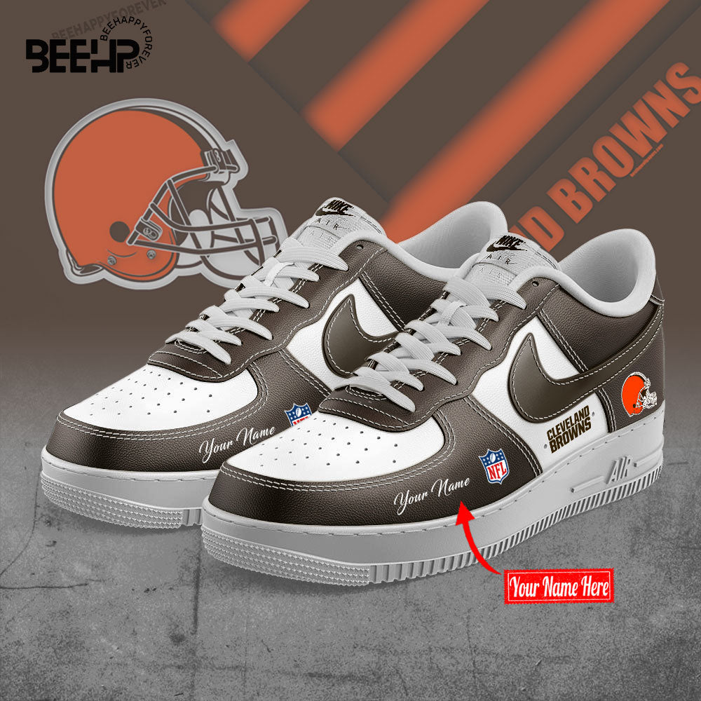 Cleveland Browns Limited Editions New AF1 Shoes