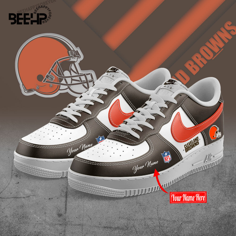 Cleveland Browns Limited Editions New AF1 Shoes