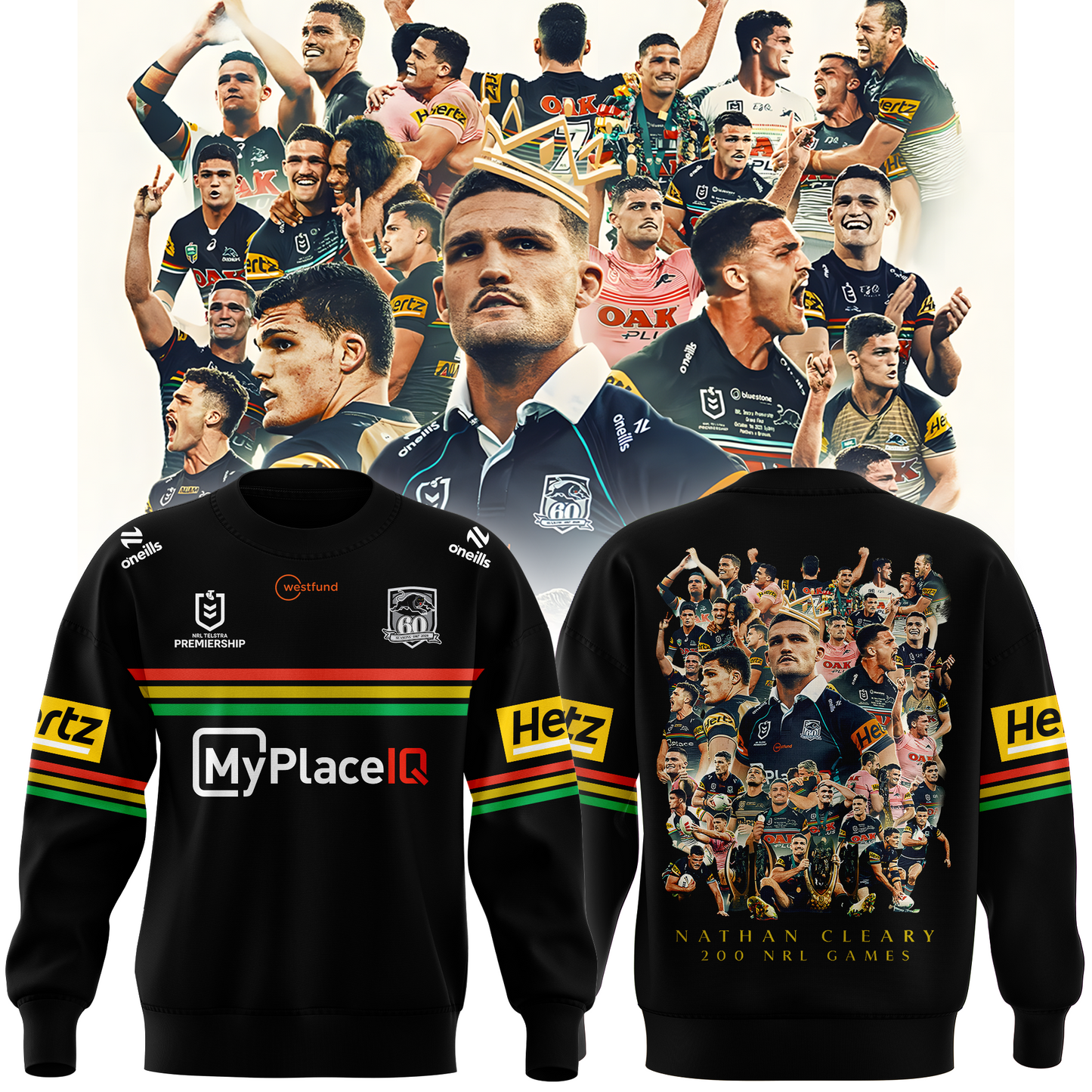 Nathan Cleary 200 NRL Games Sweatshirt