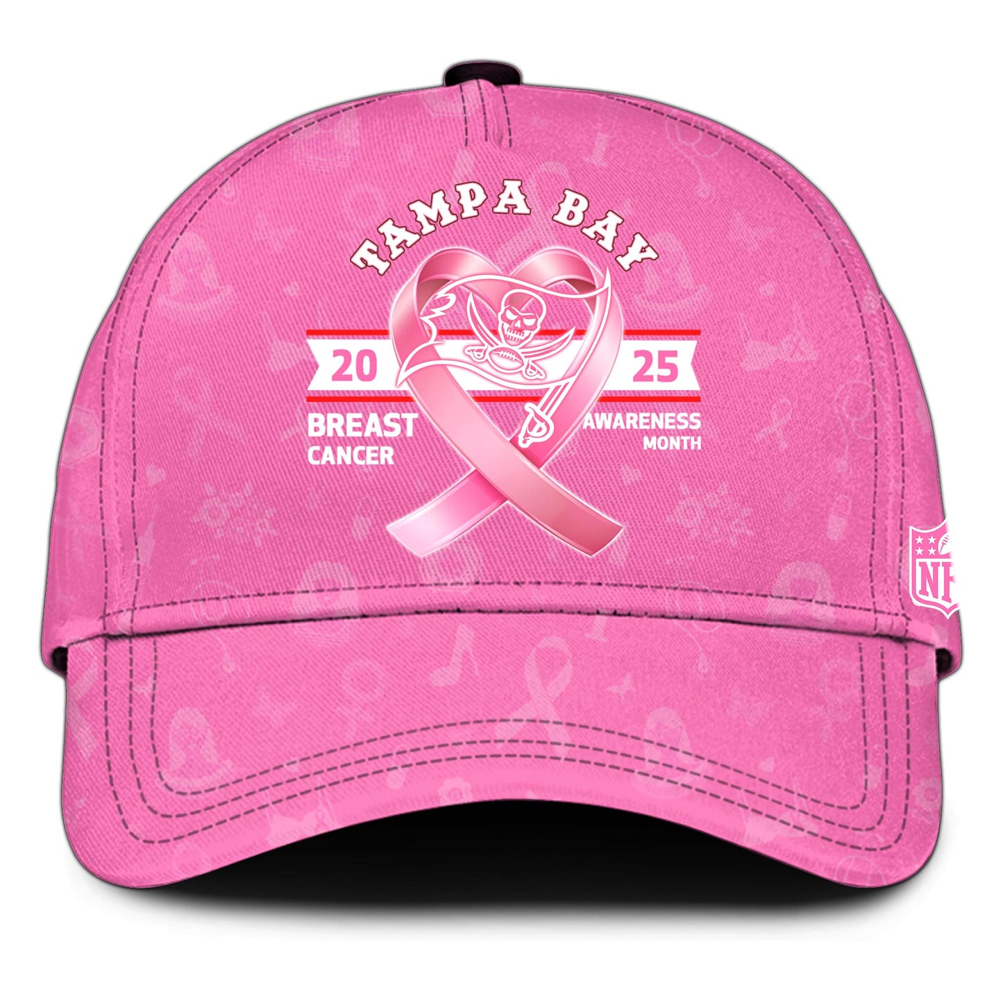 Tampa Bay Buccaneers Special Breast Cancer Awareness Month Limited Edition Hoodie 2025