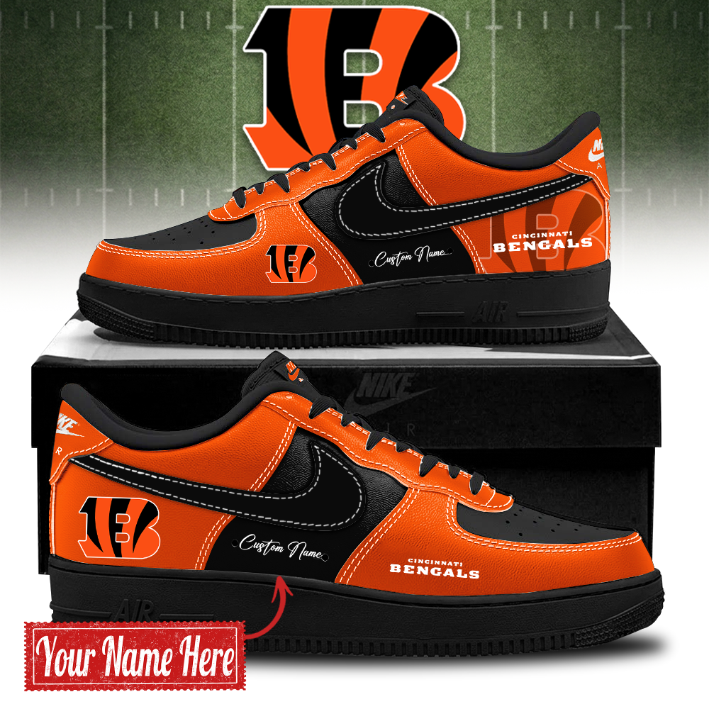Cincinnati Bengals 2026 Limited Edition AF1 Sneakers
