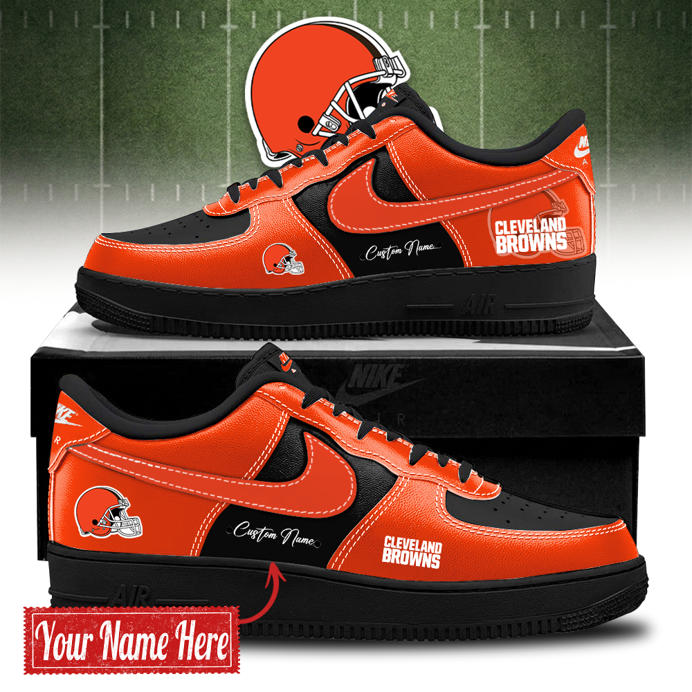 Cleveland Browns Limited Editions New AF1 Shoes