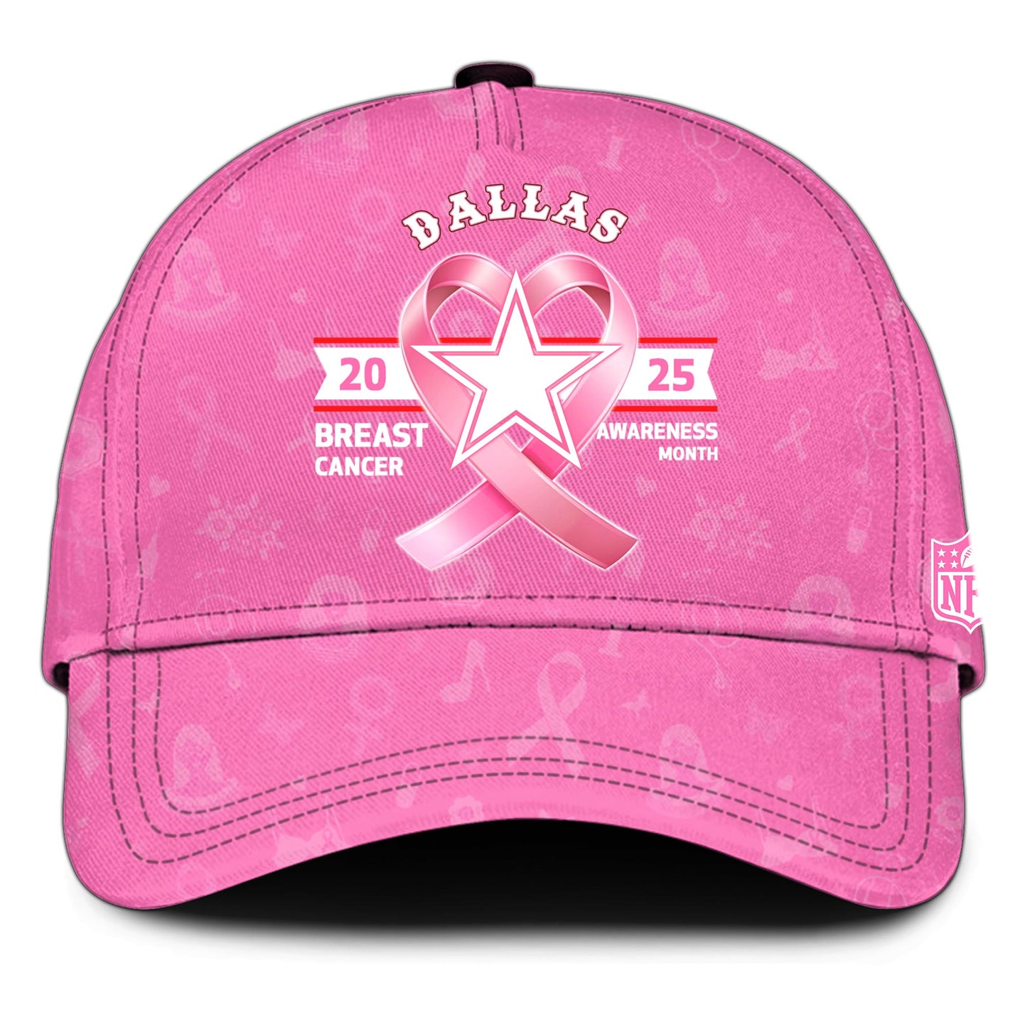 Dallas Cowboys Special Breast Cancer Awareness Month Limited Edition Hoodie 2025
