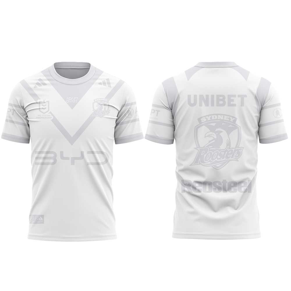 Sydney Roosters White out NRL Limited Edition Shirt