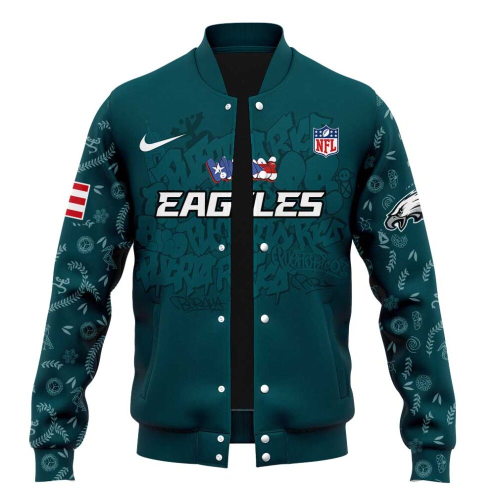 P.Eagles Puerto Rican Heritage Jacket