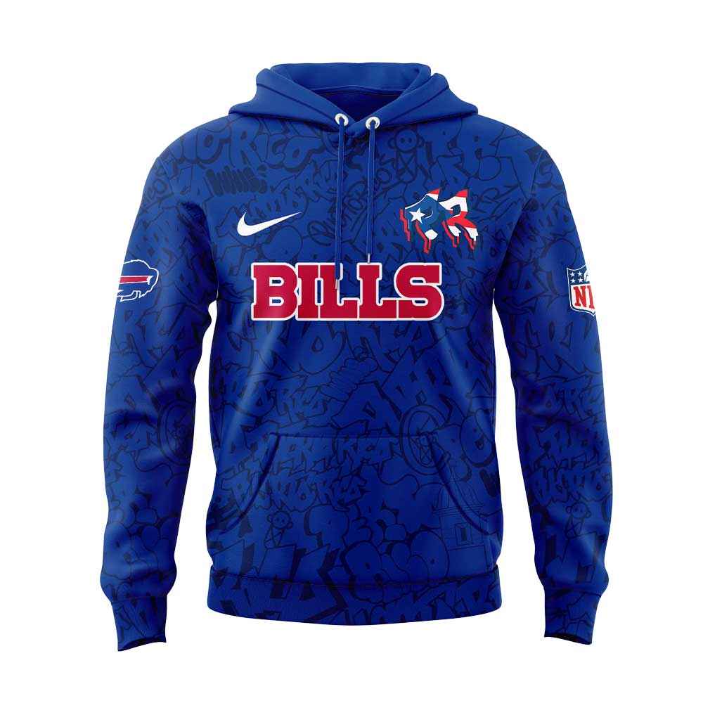 B.Bills Puerto Rico Heritage New Combo Hoodie