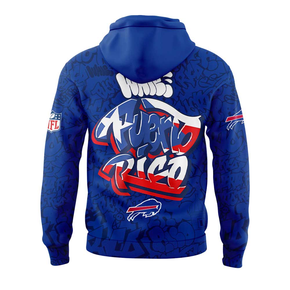 B.Bills Puerto Rico Heritage New Combo Hoodie