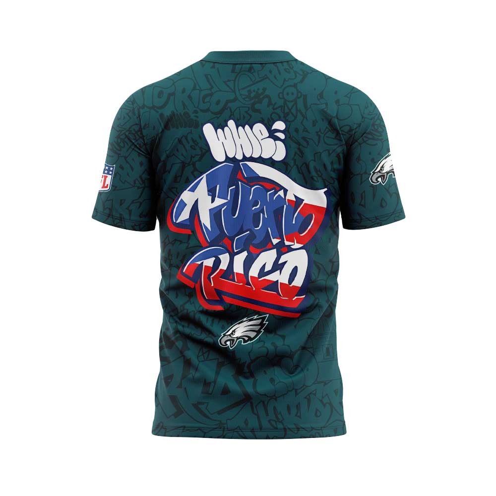P.Eagles Puerto Rican Heritage Combo TShirt