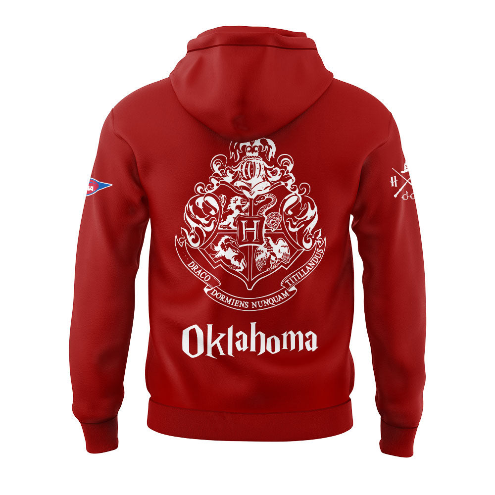 Limited Edition Oklahoma Football Harry Potter Hogwarts Night 2025 Hoodie