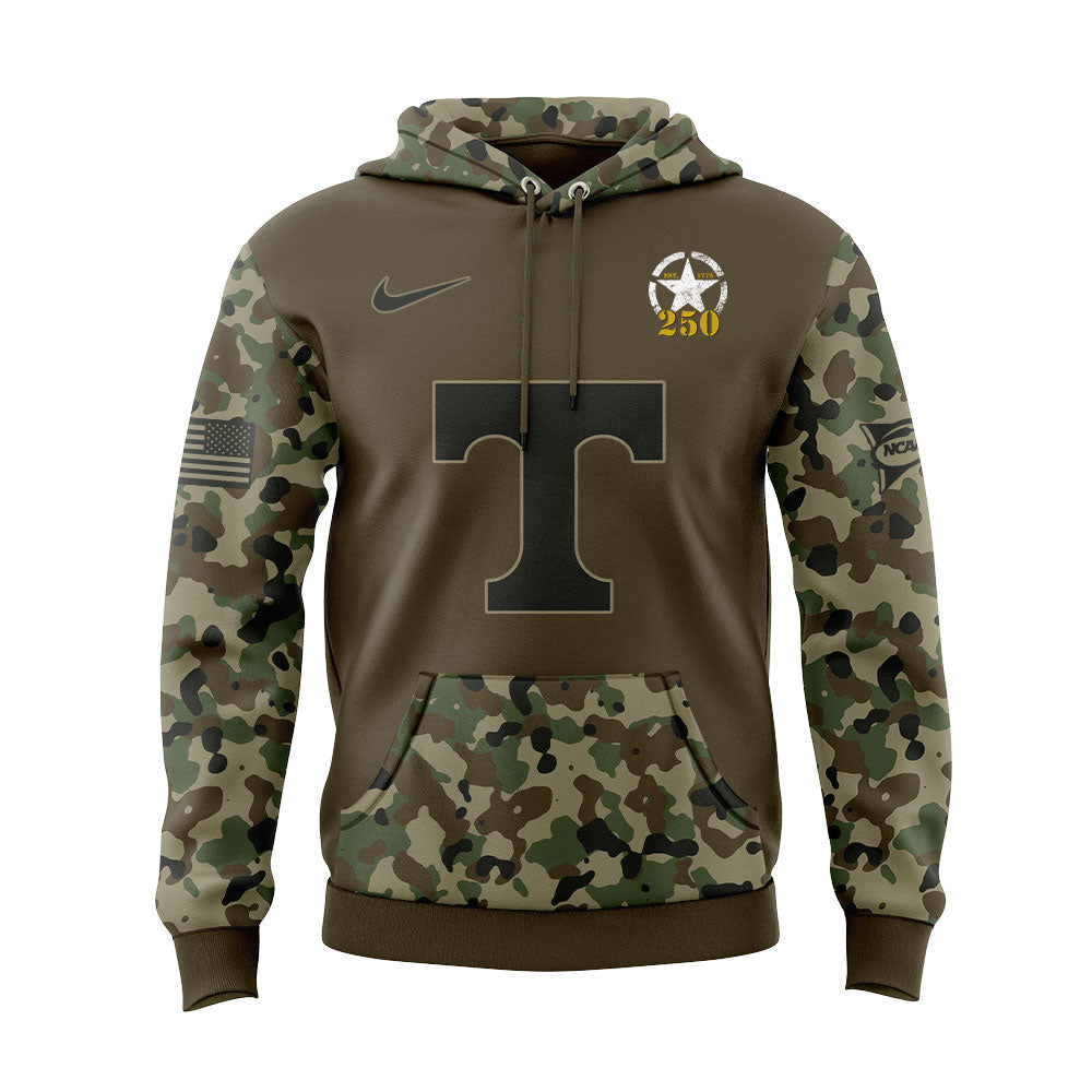 Limited Edition Tennessee Football U.S. Army 250th Celebration Hoodie