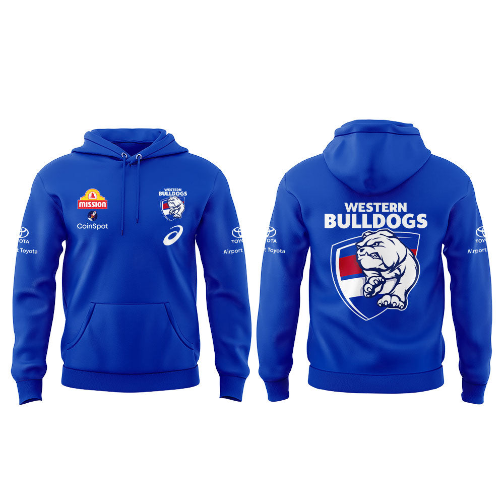 Western Bulldogs Coach Bevo Asics 2026 Media Hoodie