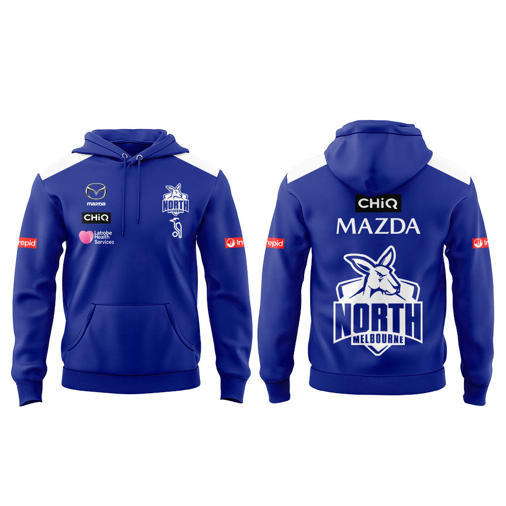 North Melbourne Alastair Clarkson Kangaroos 2026 Performance Top Hoodie