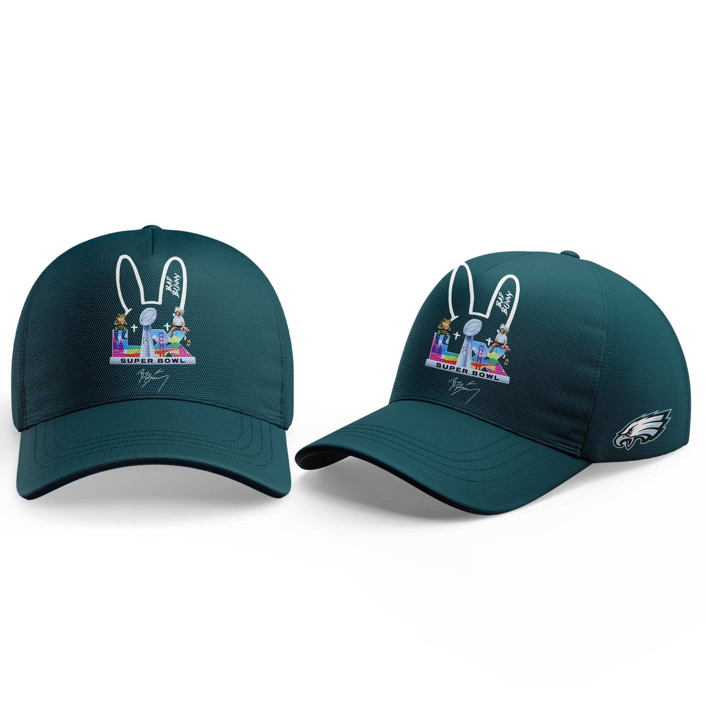 P.Eagles x Bad Bunny Super Bowl 2026 Combo Hoodie V2