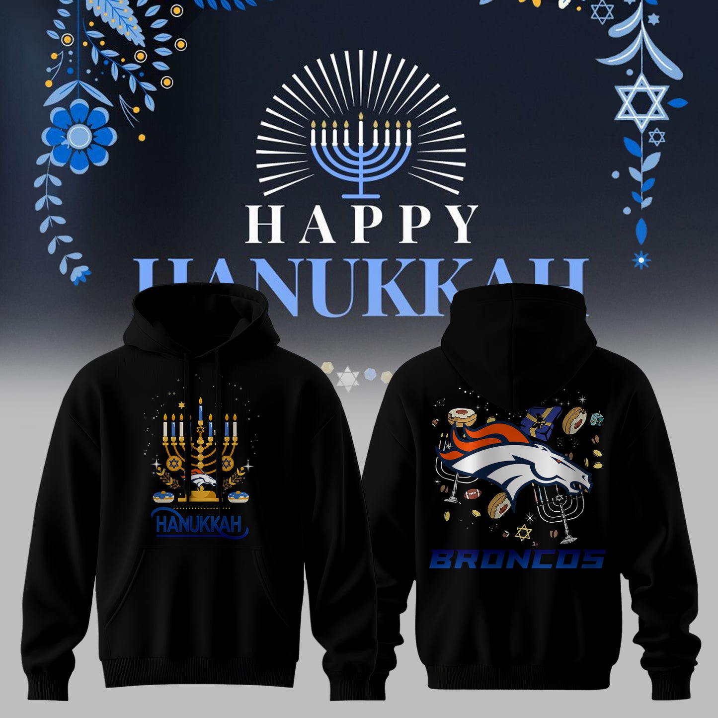 Denver Broncos X Hanukkah Just Got Better 🕎