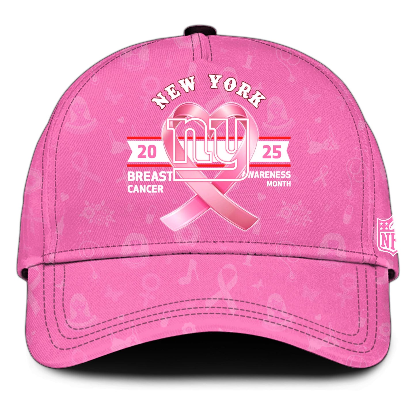 New York Giants Special Breast Cancer Awareness Month Limited Edition Hoodie 2025