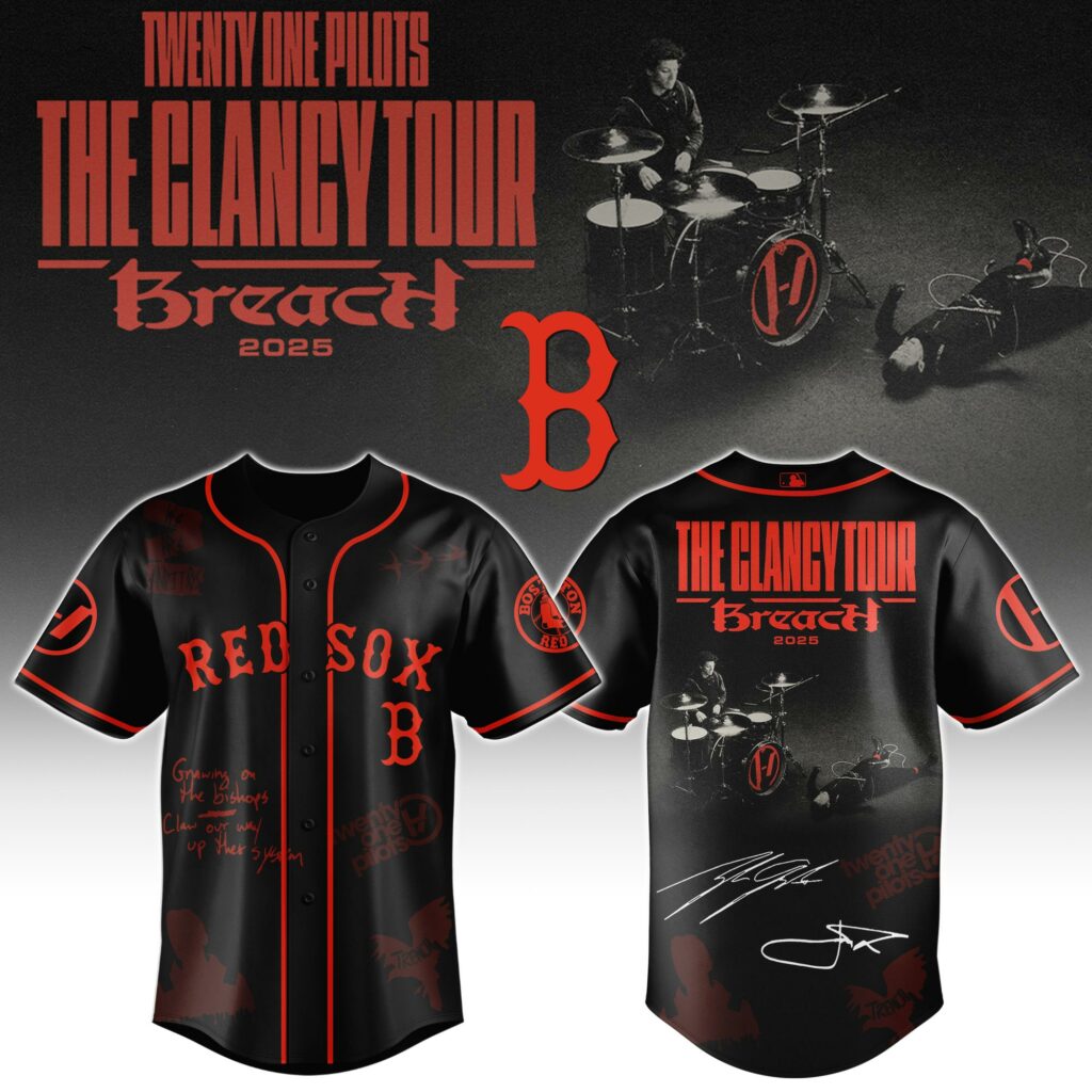 Baseball x Twenty One Pilots The Clancy World Tour� Jersey
