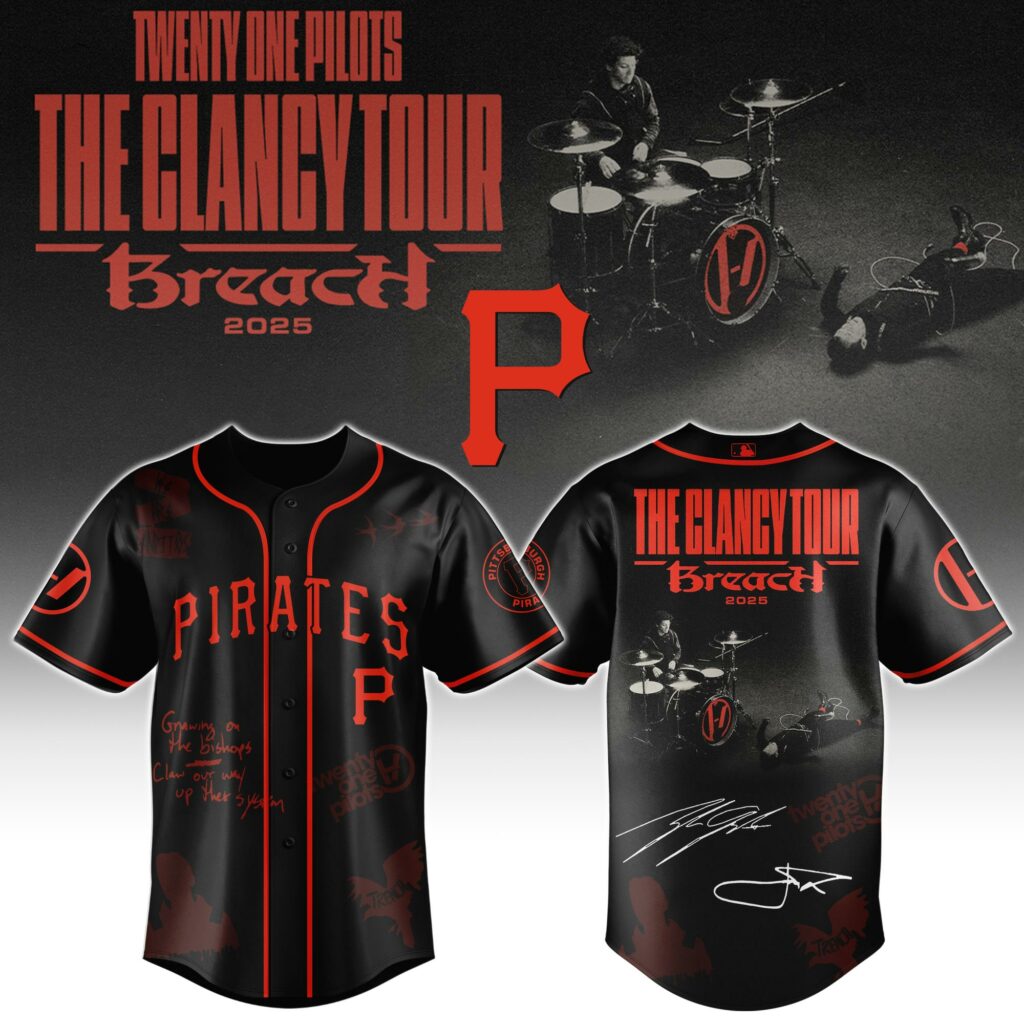 Baseball x Twenty One Pilots The Clancy World Tour� Jersey