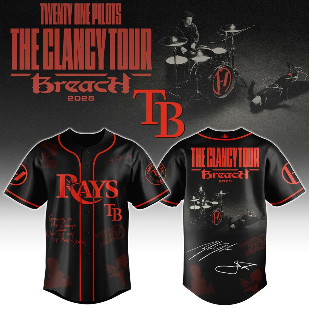 Baseball x Twenty One Pilots The Clancy World Tour� Jersey