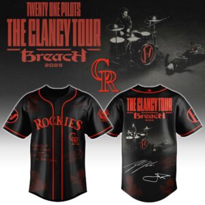 Baseball x Twenty One Pilots The Clancy World Tour� Jersey