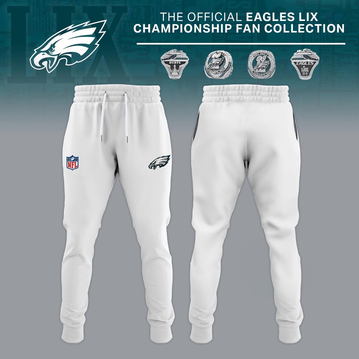 Philadelphia Eagles Super Bowl LIX Champions Ring T-Shirt