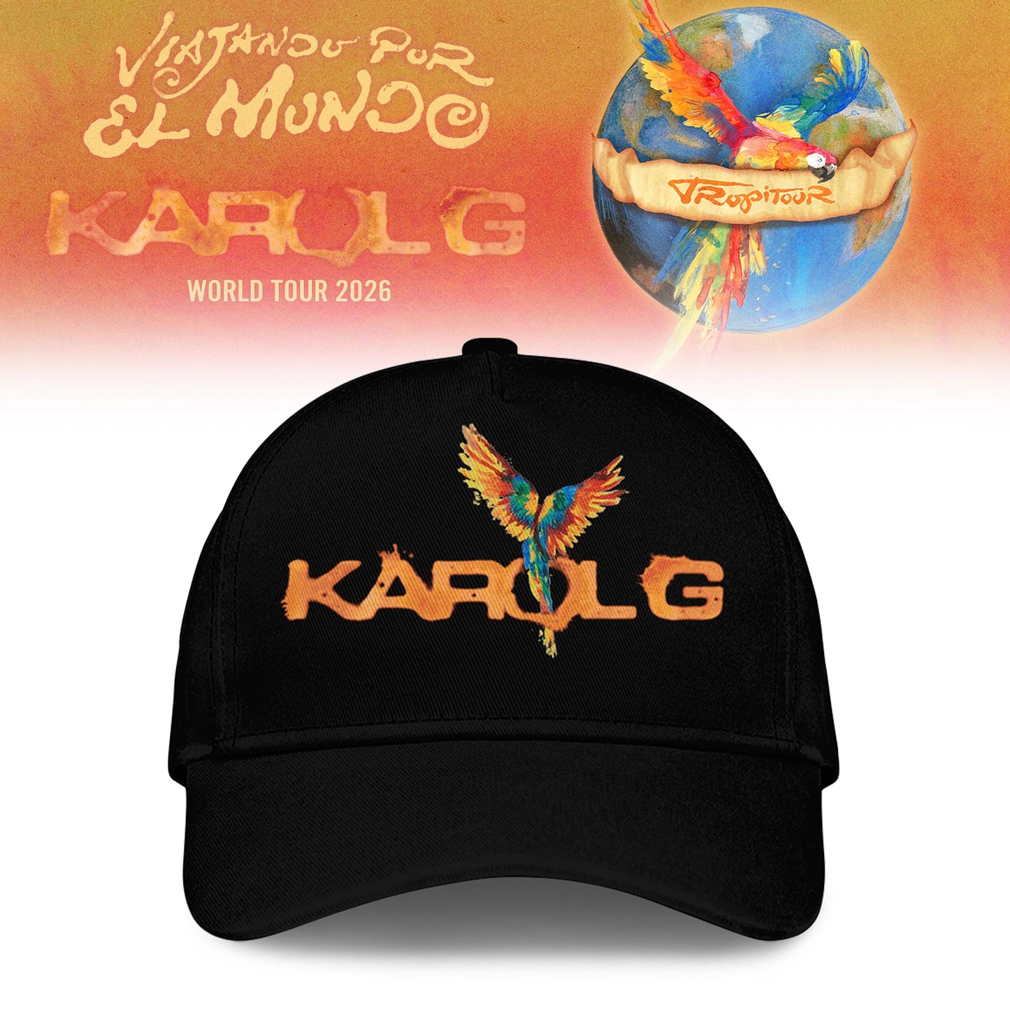 Viajando Por El Mundo Tropitour 2026 Limited Edition T-shirt