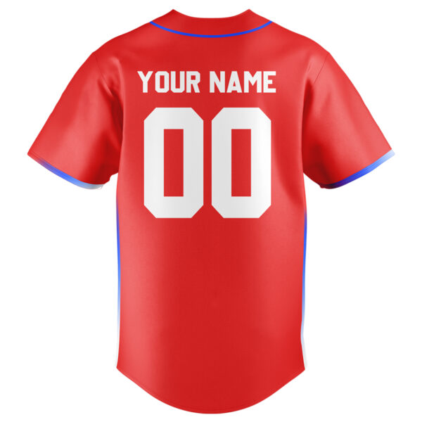 Puerto Rico National Basketball Team 2025 FIBA Jersey Baseball Custom
