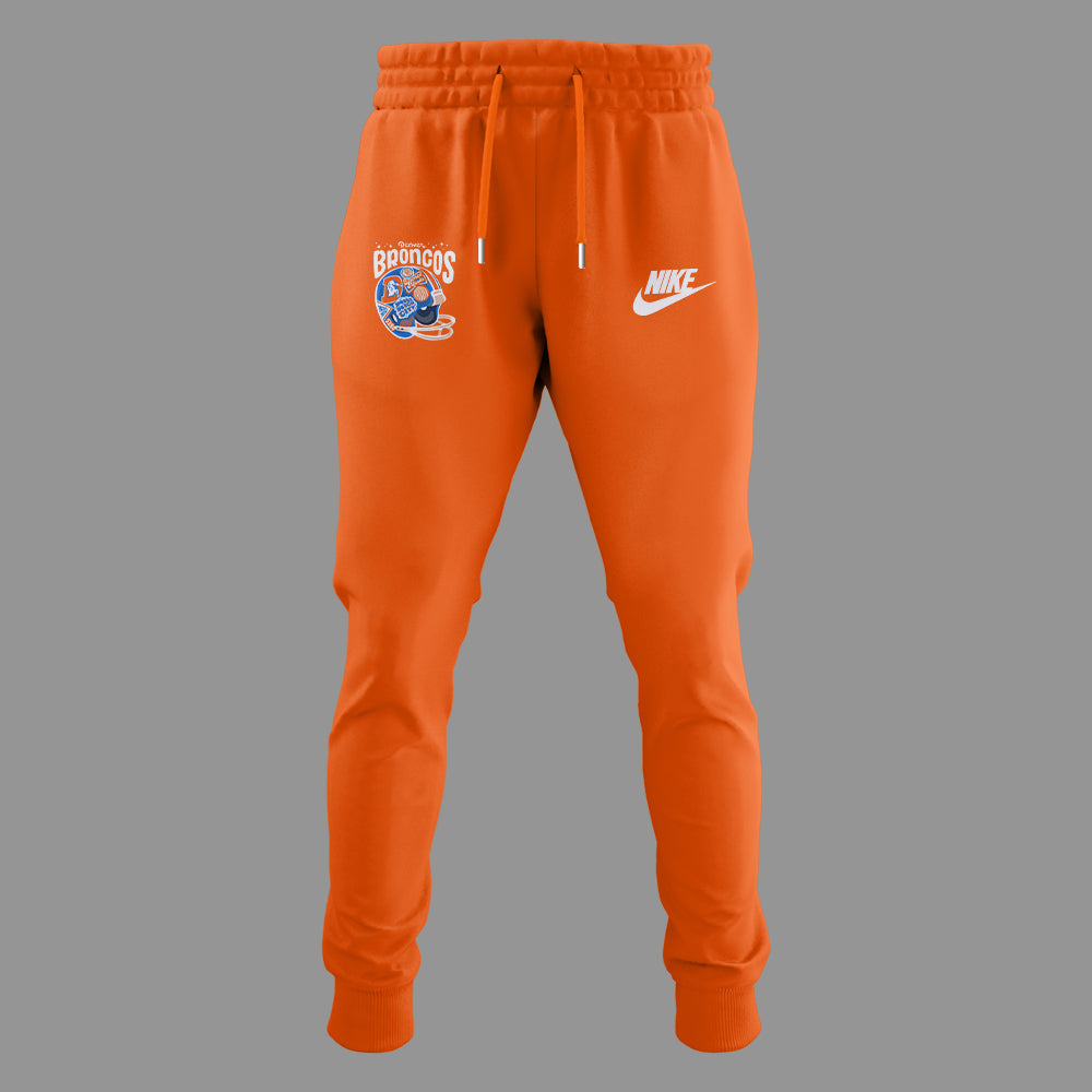 Denver Broncos NFL 2024 Limited Throwback To 77 Orange Sweatshirt
