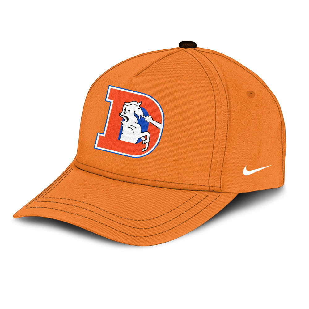 Denver Broncos NFL 2024 Limited Throwback To 77 Orange Baseball Jersey