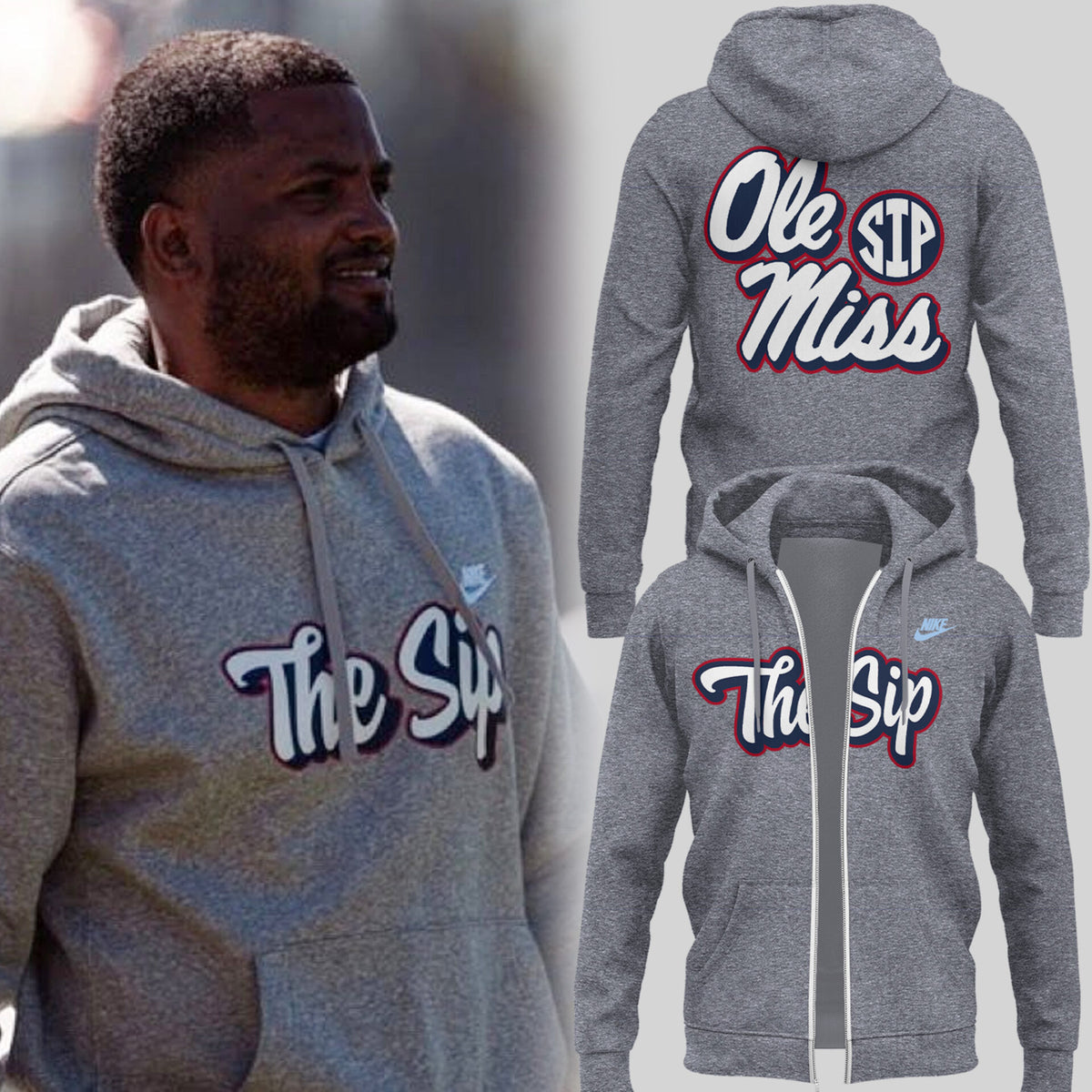 Limited Edition THE SIP 🏈 Welcome Kelvin Bolden Hoodie