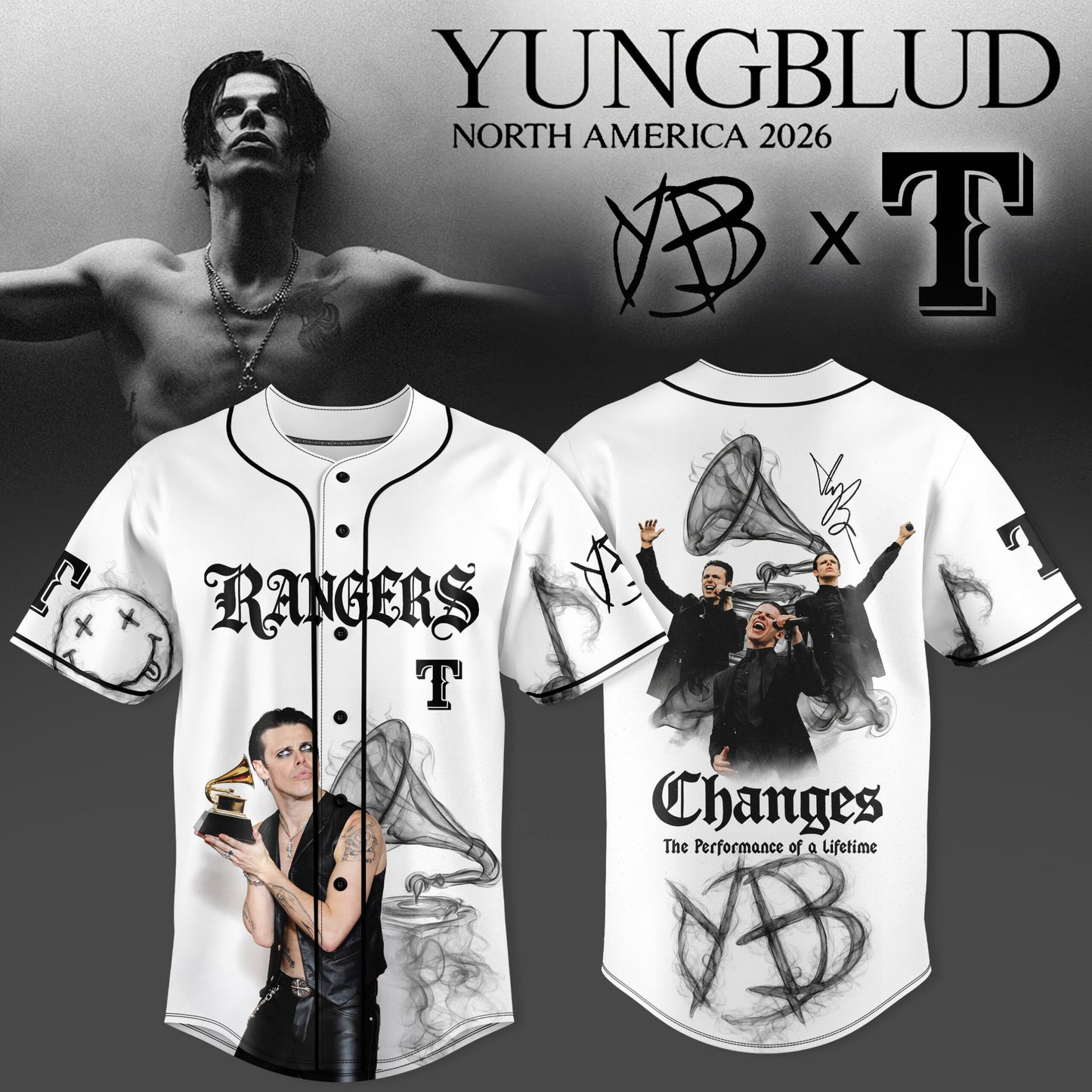 Texas Rangers x Yungblud North America 2026 Tour