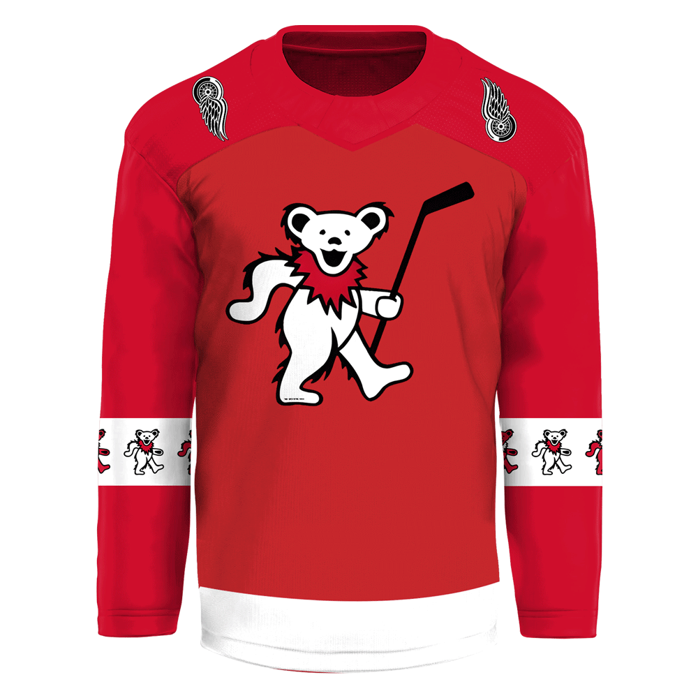 Grateful Dead Night Limited Edison Hockey Jersey