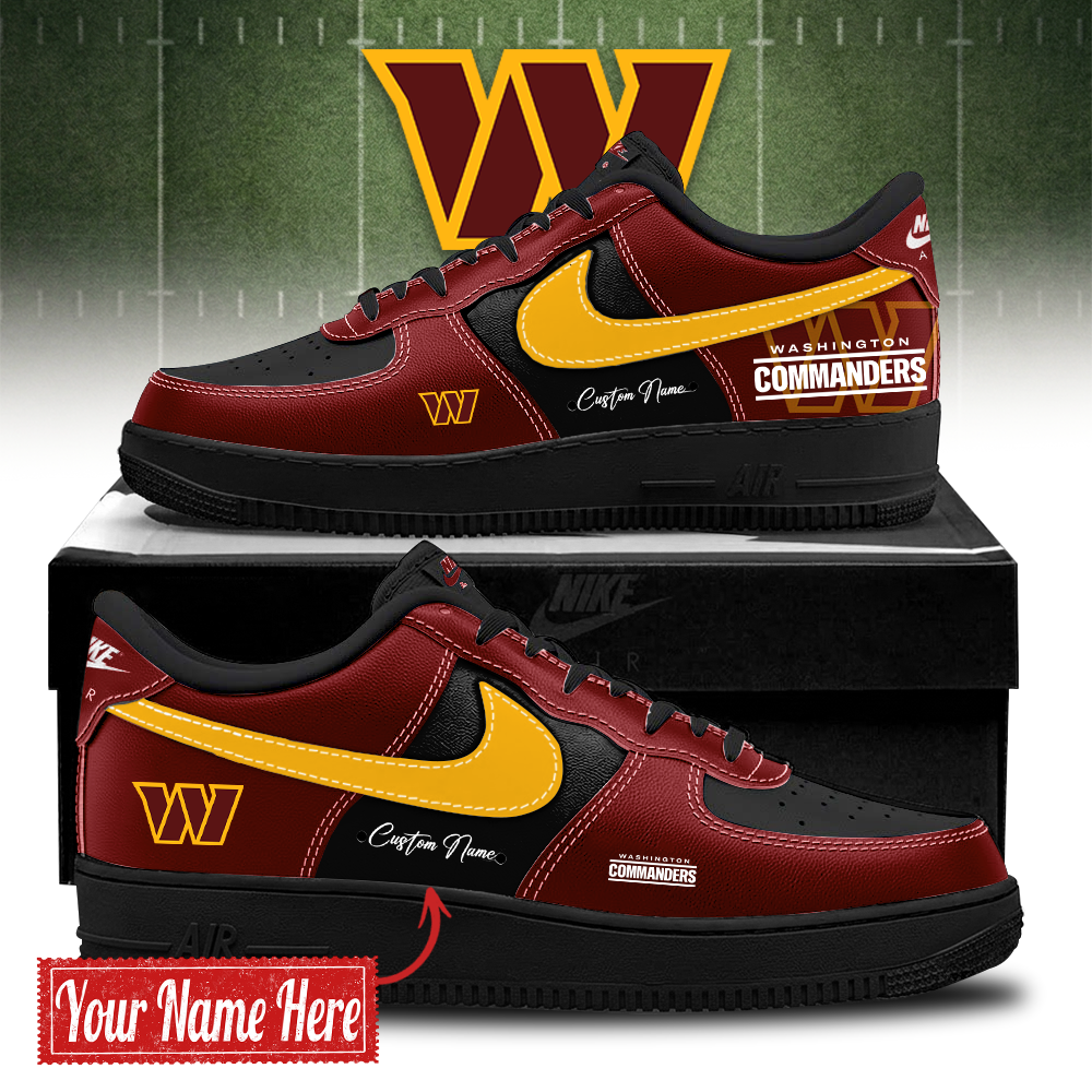 Washington Commanders 2026 Limited Edition AF1 Sneakers