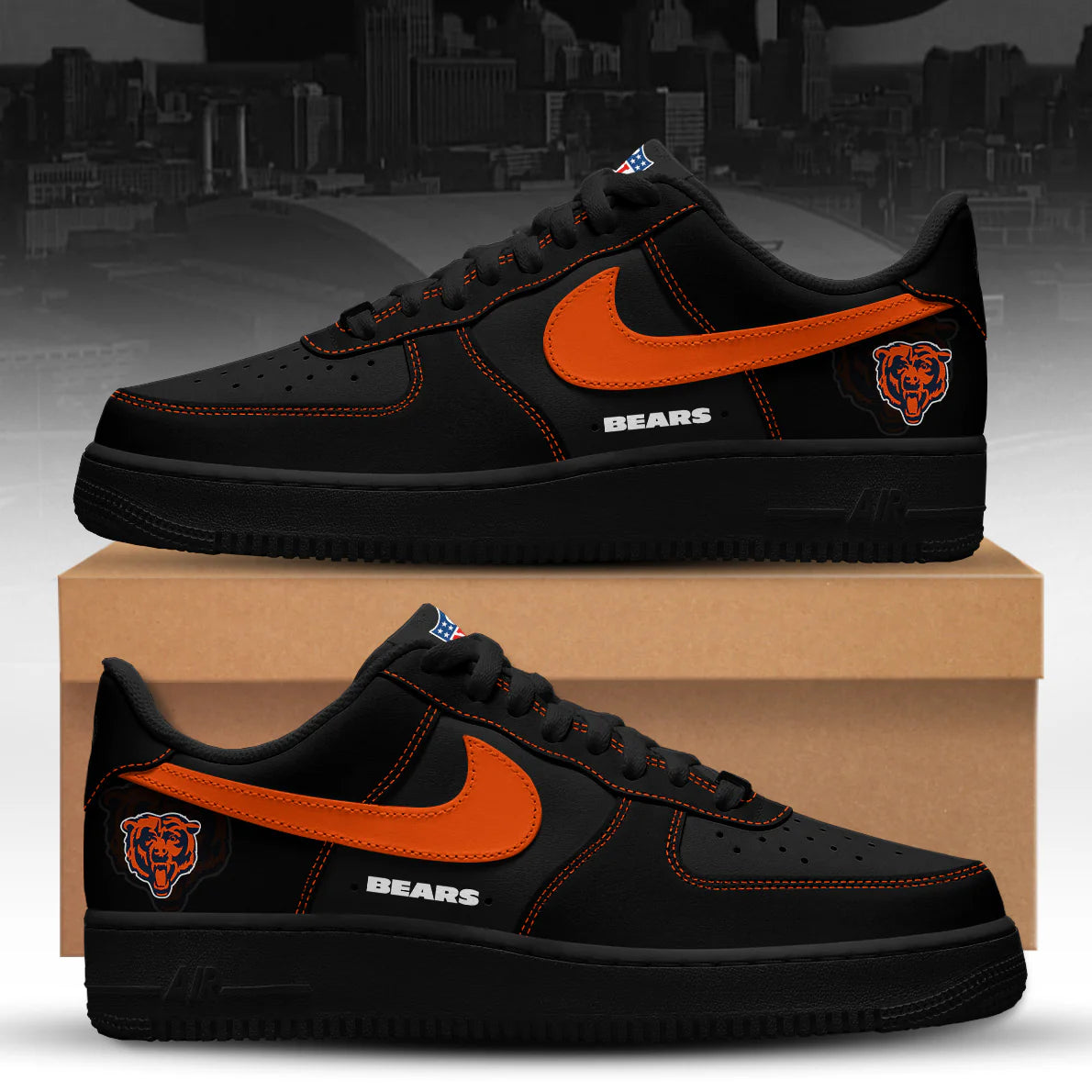 Chicago Bears 2026 Limited Edition AF1 Sneakers