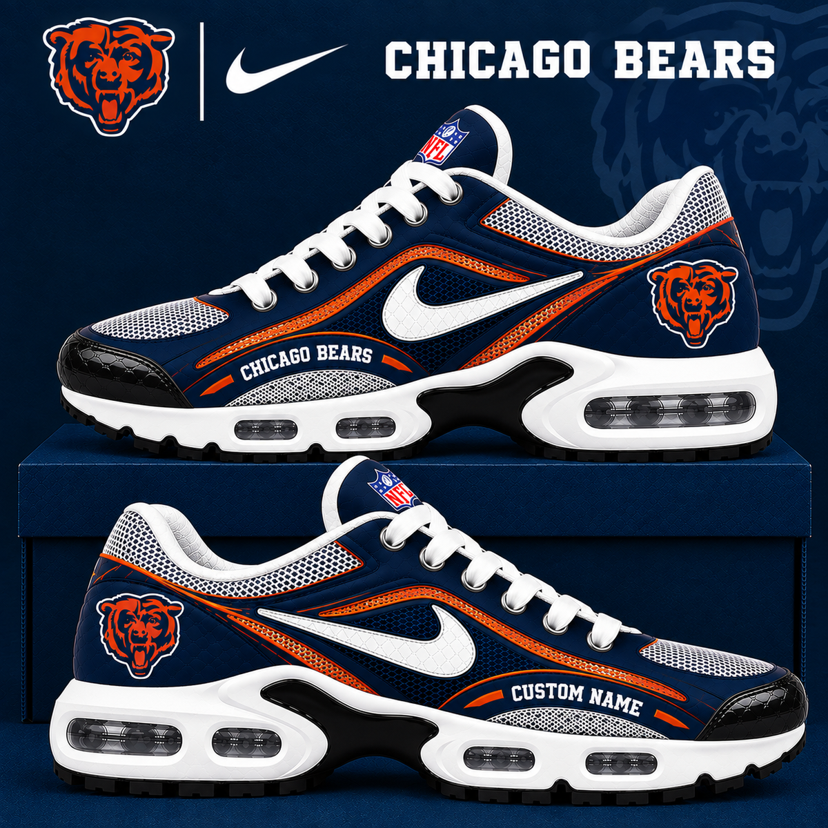 Chicago Bears Limited Edition New Shoes