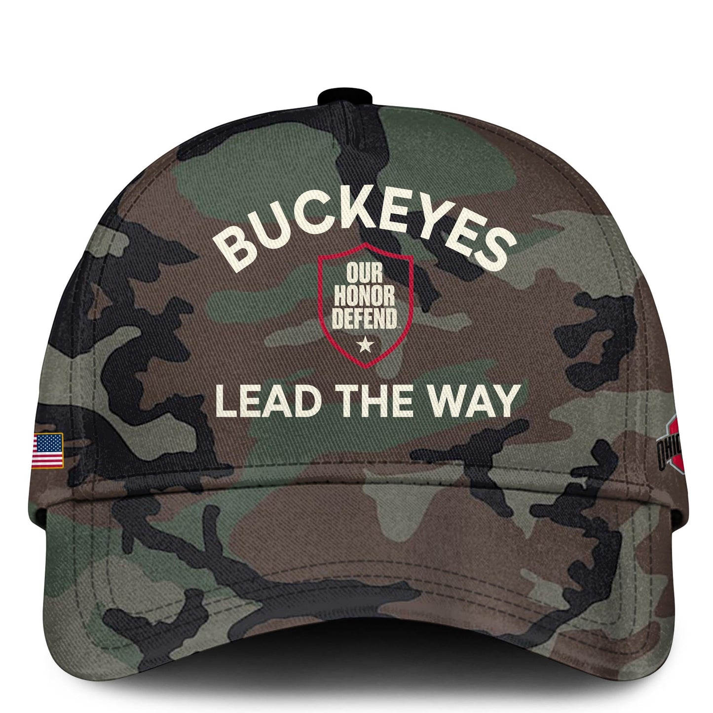 Ohio State Buckeyes “Lead The Way” Camo Hoodie – Limited Edition, Selling Fast!