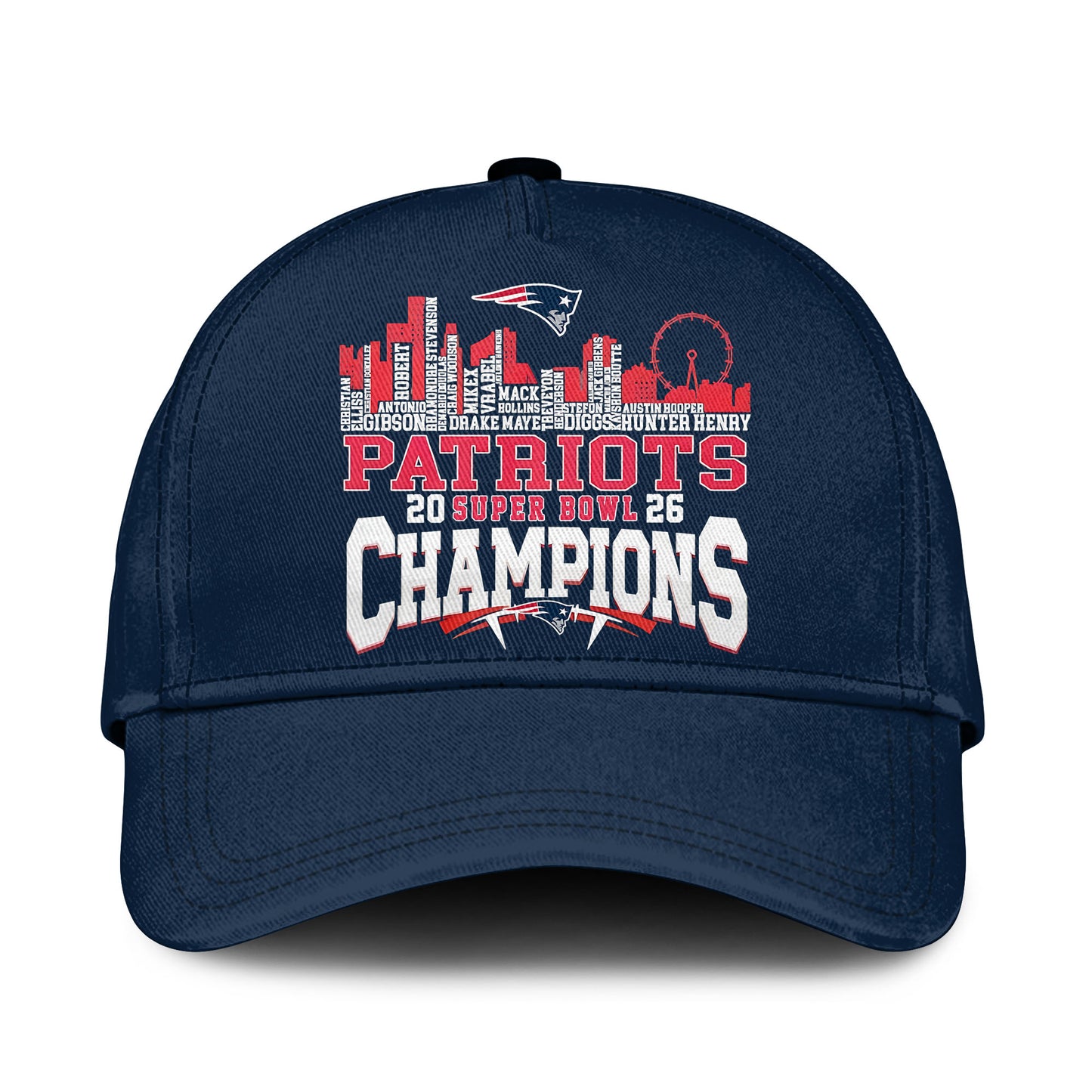New England Patriots– Super Bowl LX 2025 Champions T-Shirt