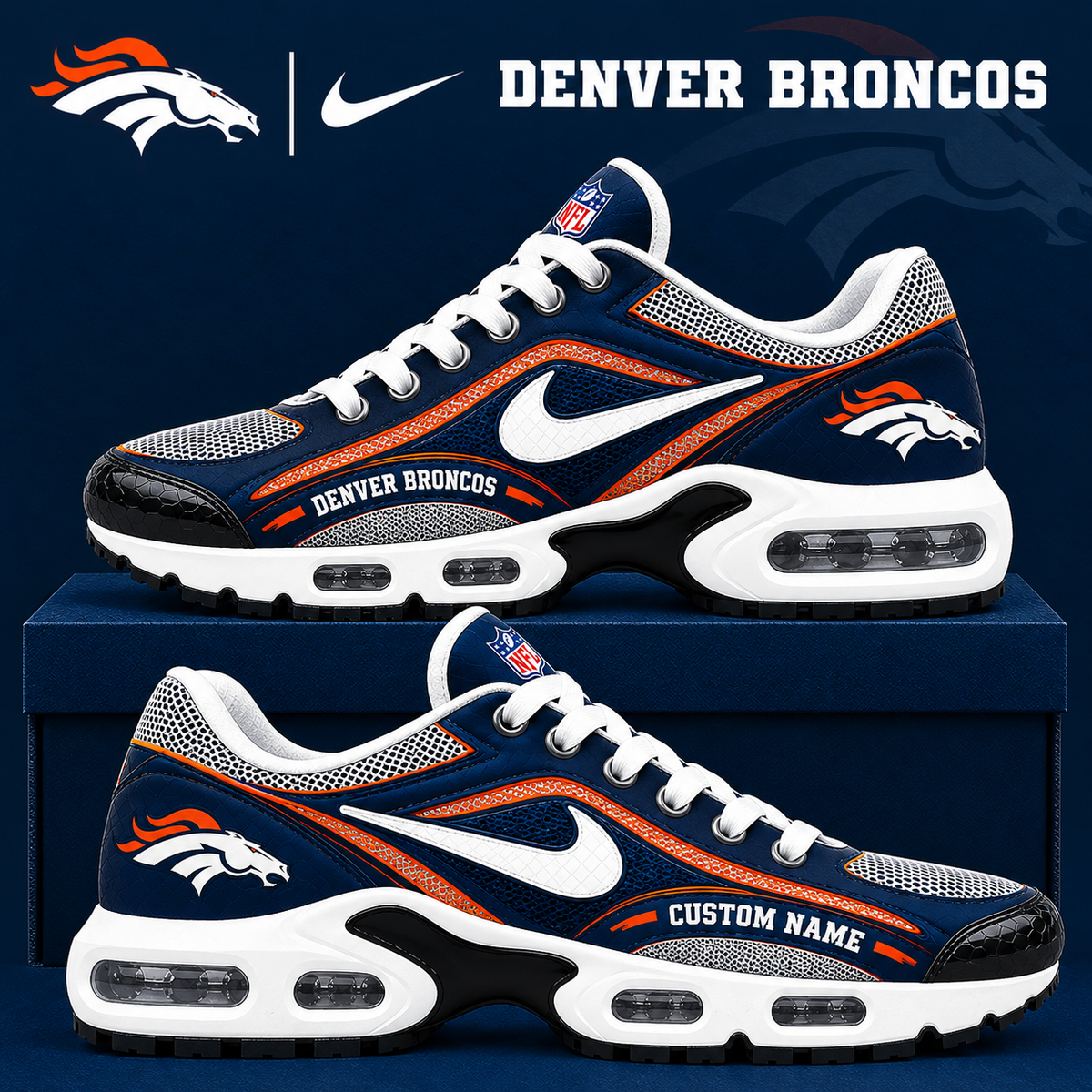 Denver Broncos Limited Edition New Shoes