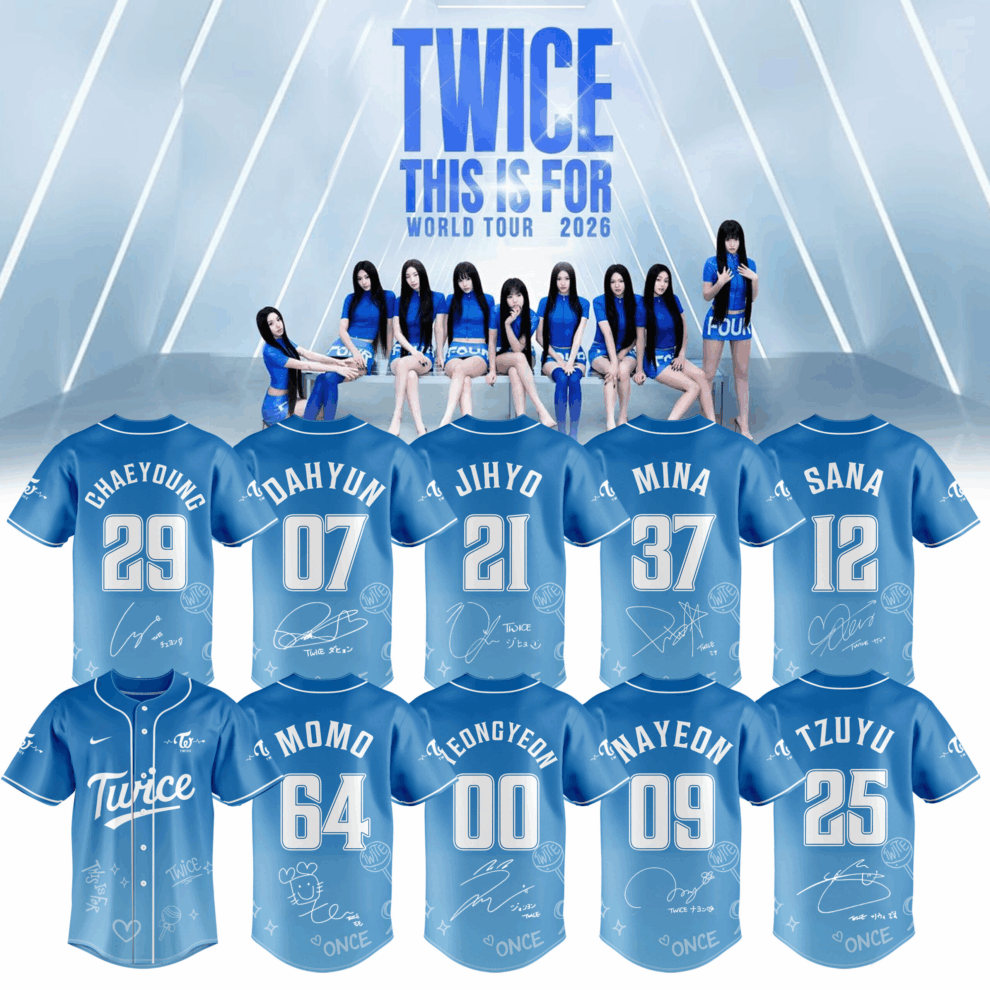 TWICE – THIS IS FOR WORLD TOUR 2026 Part II Jersey