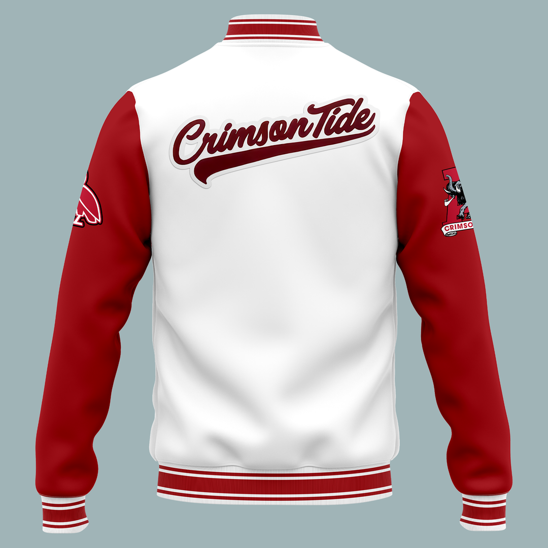 Alabama Football New 2025-2026 Special BASEBALL JACKET