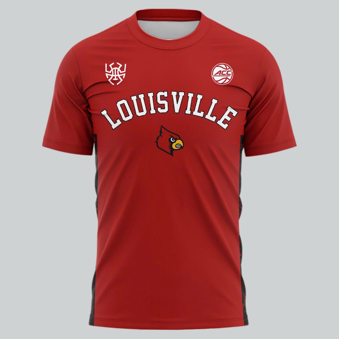 Special Red Louisville Cardinals Swingman T-Shirt